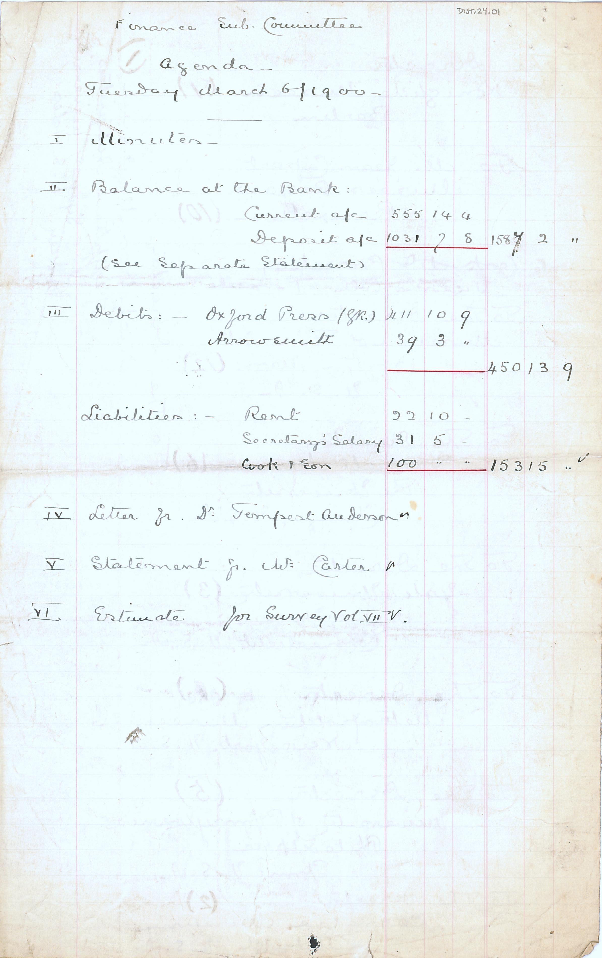 1904-05 Deir el-Bahri, Sinai, Oxyrhynchus DIST.24.01a