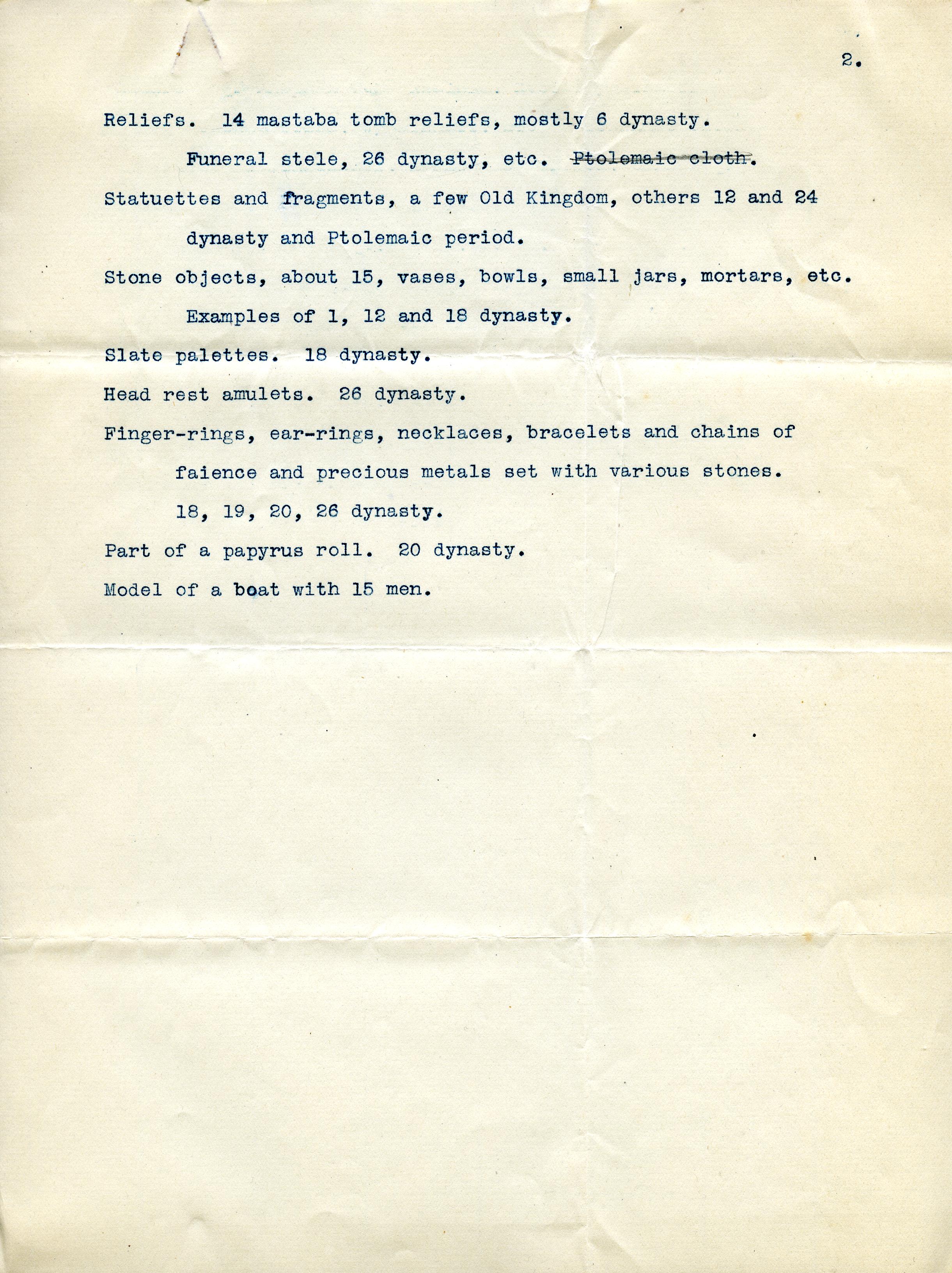 1913 Correspondence American museums DIST.36.01b