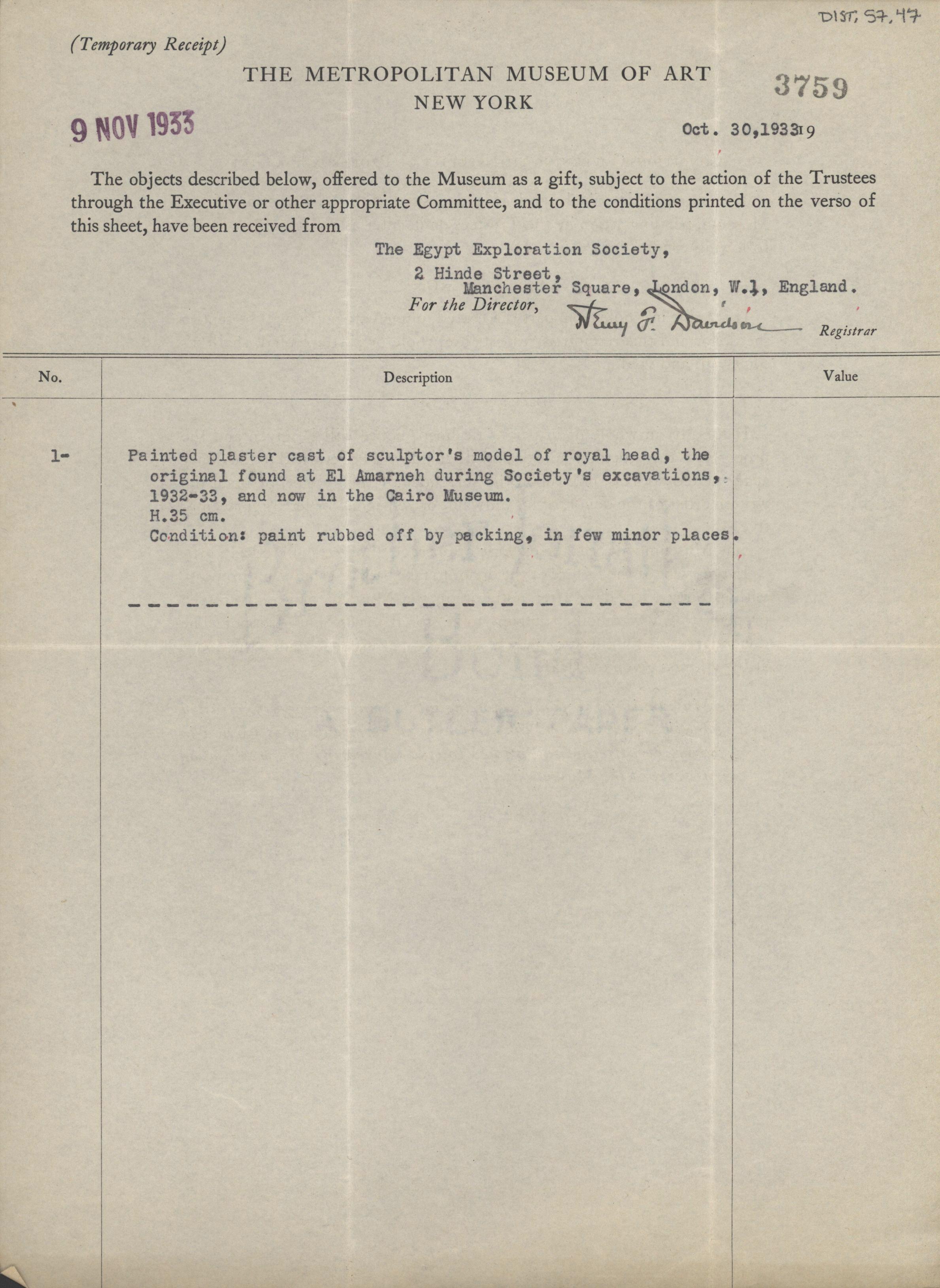 1931-34 el-Amarna DIST.57.47a