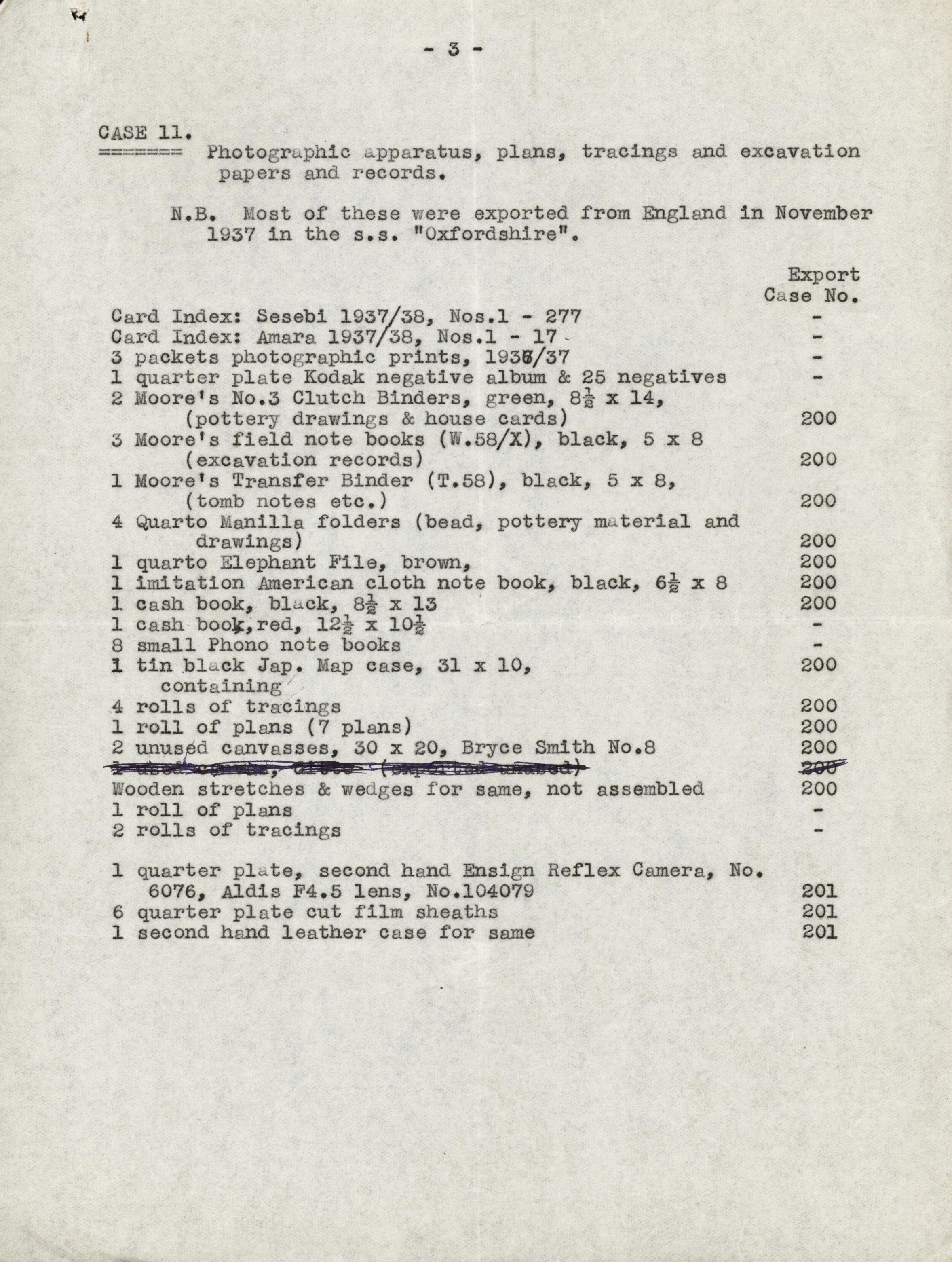 1936-38 Amarah West, Sesebi DIST.62.02c