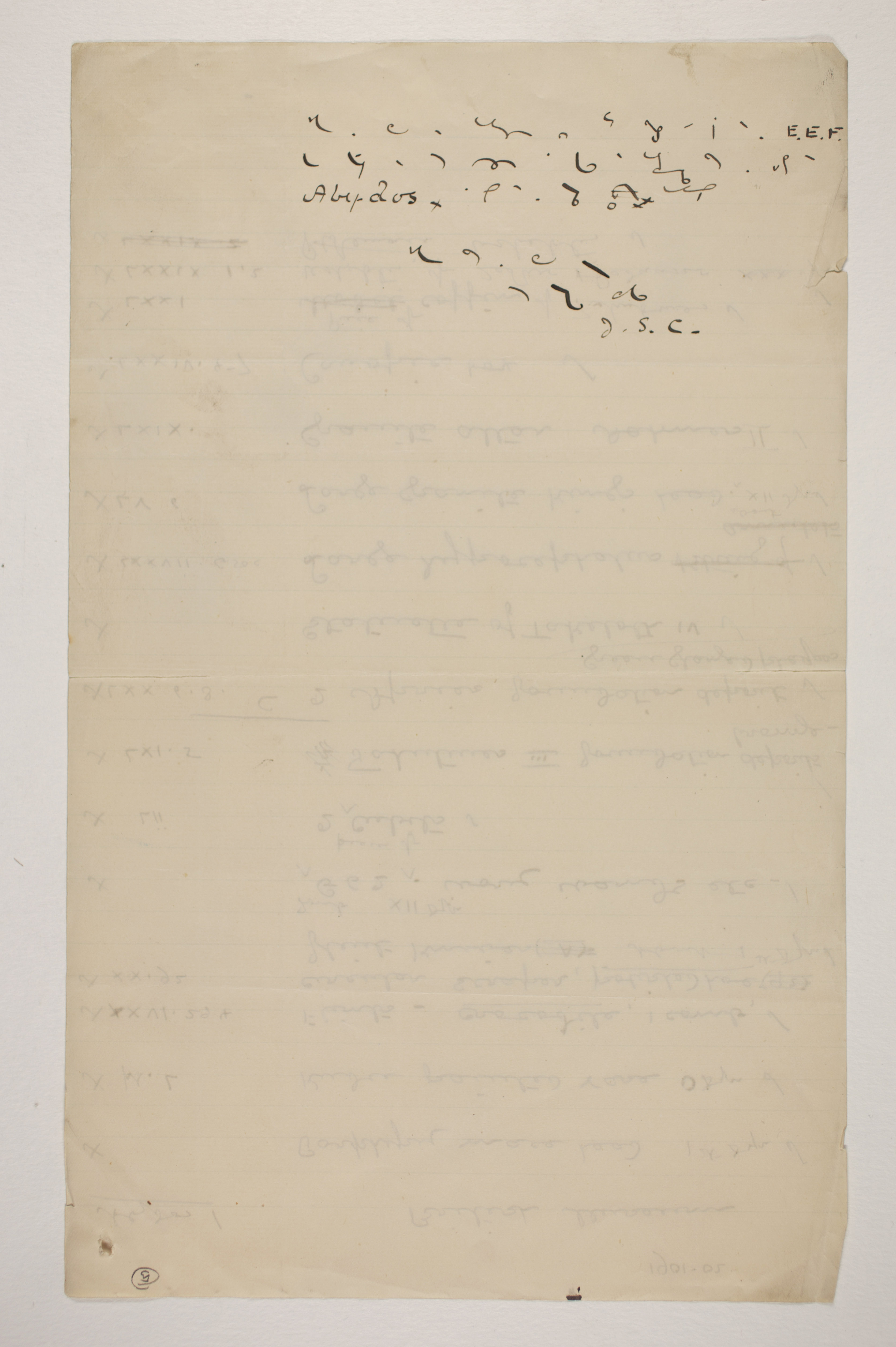 1901-02 Abydos Unknown PMA/WFP1/D/10/5.2