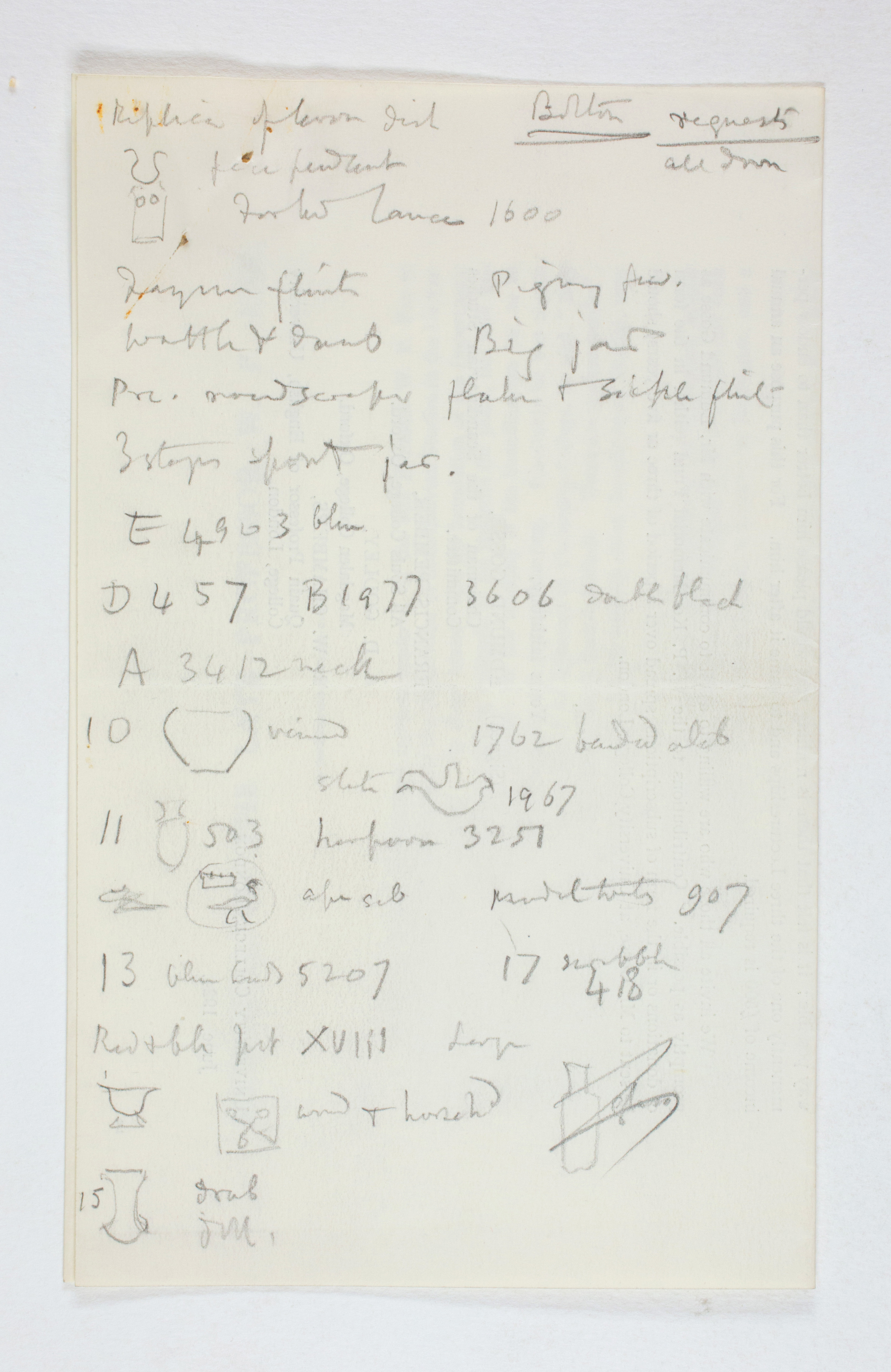 1923-24 Qau el-Kebir, Hemamieh Individual institution list PMA/WFP1/D/27/6.1