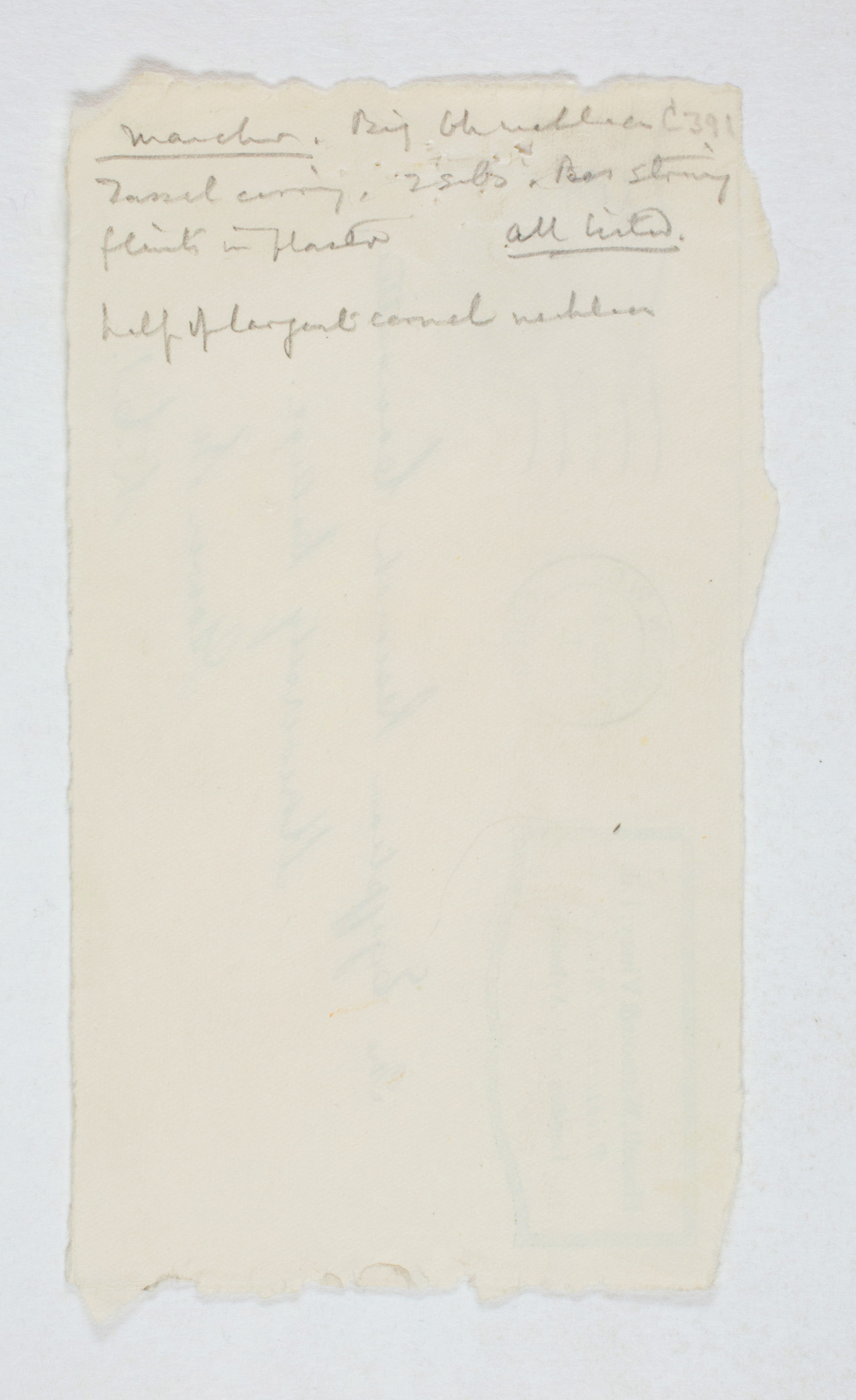 1926-27 Secondary distribution from UCL Individual institution list PMA/WFP1/D/30/14.1