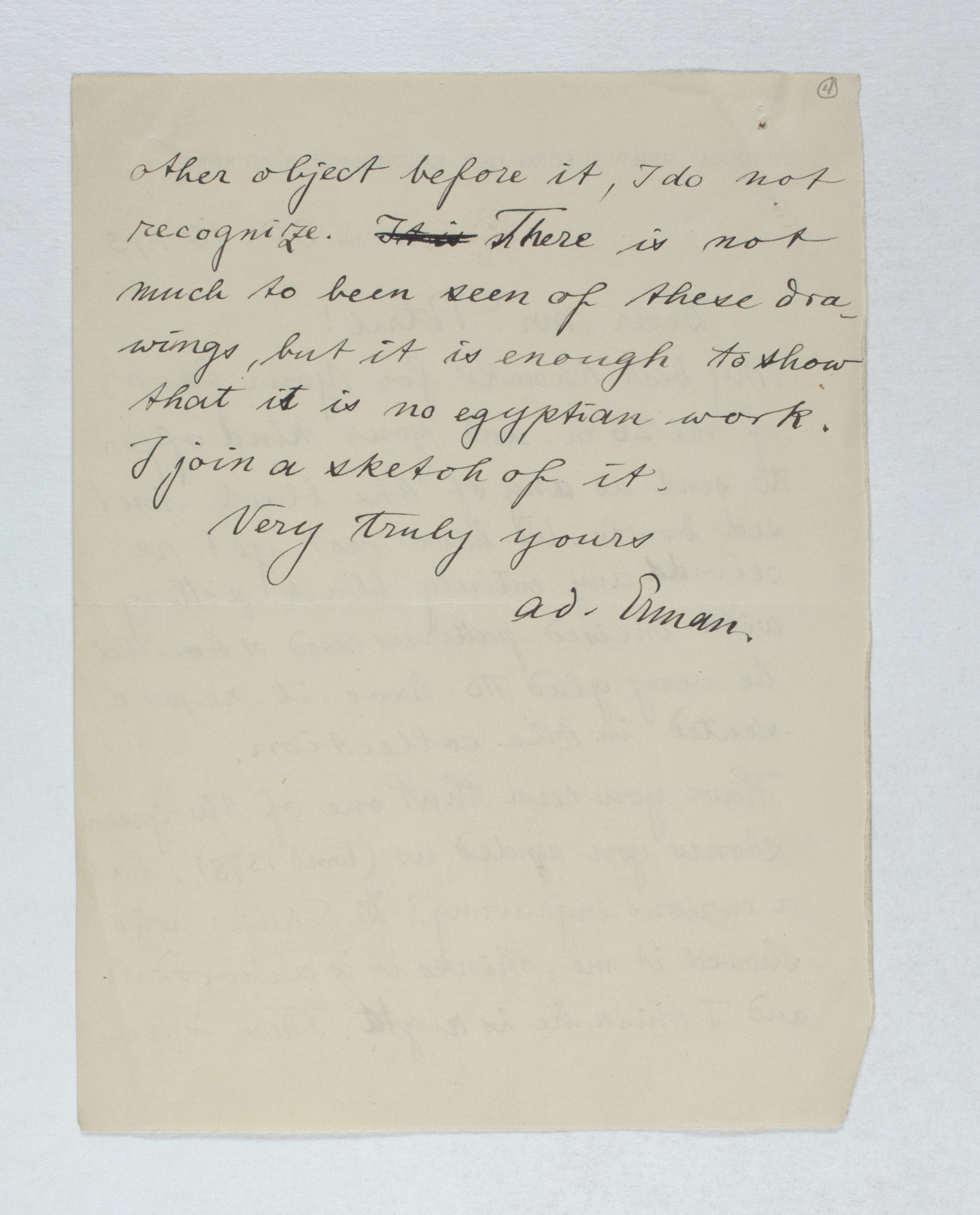 Naqada 1894-1895, Correspondence, PMA/WFP1/D/3/4.2