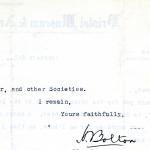 1922-71 Miscellaneous correspondence with museums DIST.42.33b