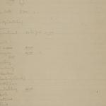 1913-14 Lahun, Haraga Object list PMA/WFP1/D/22/11.1
