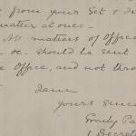 1913-14 Lahun, Haraga Correspondence PMA/WFP1/D/22/15.1