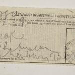 1913-14 Lahun, Haraga Mailing label PMA/WFP1/D/22/50.30