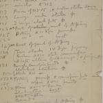 1913-14 Lahun, Haraga Object list PMA/WFP1/D/22/75.1