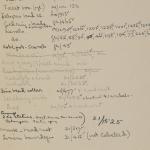 1919-21 Sedment, Lahun Individual institution list PMA/WFP1/D/24/34.2