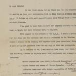 1919-21 Sedment, Lahun Correspondence PMA/WFP1/D/24/51