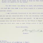 1922-23 Qau el-Kebir Correspondence PMA/WFP1/D/26/3.2