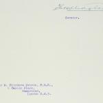 1922-23 Qau el-Kebir Correspondence PMA/WFP1/D/26/41.2