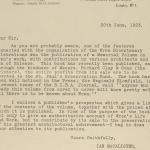 1922-23 Qau el-Kebir Correspondence PMA/WFP1/D/26/4.2