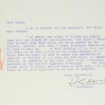 1924-25 Badari, Faiyum Correspondence PMA/WFP1/D/28/25.3