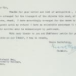1926-27 Secondary distribution from UCL Correspondence PMA/WFP1/D/30/21