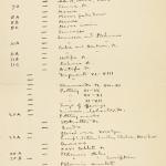 1897-98 Dendara, Hierakonpolis Object list PMA/WFP1/D/6/11