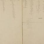 1898-99 Hu, Faiyum, Deir el-Bahri Multiple institution list PMA/WFP1/D/7/4.2