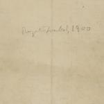 1899-1900 Abydos Distribution list  PMA/WFP1/D/8/4.1