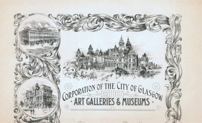 Letter-head of Glasgow Art Galleries and Museums, circa. 1908.