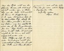 1908-09 A.S. Hunt, letters re papyri from continental scholars DIST.30.04b