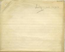 1908-09 A.S. Hunt, letters re papyri from continental scholars DIST.30.06a