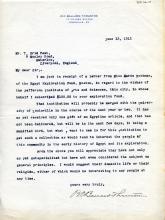 1913 Correspondence American museums DIST.36.03