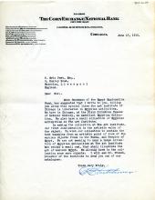 1913 Correspondence American museums DIST.36.07