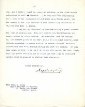 1922-76 Miscellaneous correspondence with museums DIST.41.20b