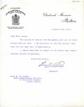 1922-76 Miscellaneous correspondence with museums DIST.41.28