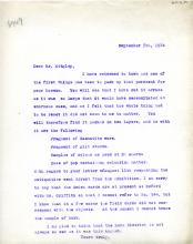 1922-76 Miscellaneous correspondence with museums DIST.41.34