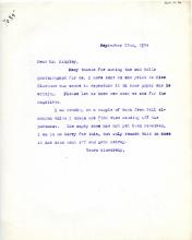 1922-76 Miscellaneous correspondence with museums DIST.41.36