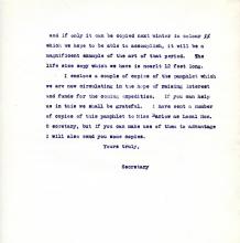 1922-76 Miscellaneous correspondence with museums DIST.41.37b