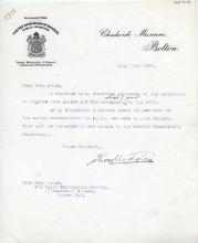1922-76 Miscellaneous correspondence with museums DIST.41.45