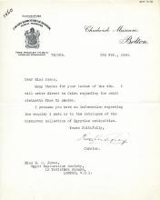 1922-76 Miscellaneous correspondence with museums DIST.41.48