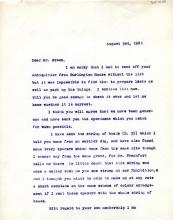 1922-76 Miscellaneous correspondence with museums DIST.41.57a