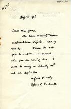 1922-76 Miscellaneous correspondence with museums DIST.41.58