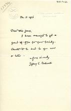 1922-76 Miscellaneous correspondence with museums DIST.41.62