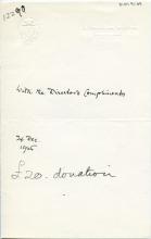 1922-76 Miscellaneous correspondence with museums DIST.41.64