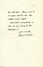 1922-76 Miscellaneous correspondence with museums DIST.41.66b
