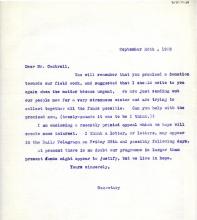 1922-76 Miscellaneous correspondence with museums DIST.41.69