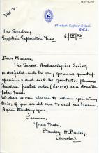 1922-71 Miscellaneous correspondence with museums DIST.42.05