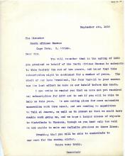 1922-71 Miscellaneous correspondence with museums DIST.42.18