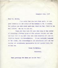 1922-71 Miscellaneous correspondence with museums DIST.42.57