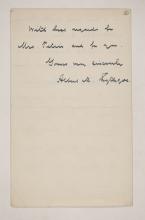 1909-10 Meidum, Memphis Correspondence PMA/WFP1/D/18/13.3