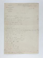 1885-1894  Object list PMA/WFP1/D/1/1.1