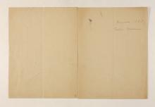 1885-1894, Object List, PMA/WFP1/D/1/5.3