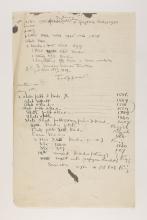 1913-14 Lahun, Haraga Distribution list PMA/WFP1/D/22/16.1