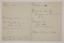 1913-14 Lahun, Haraga Distribution list PMA/WFP1/D/22/16.1