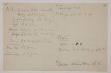 1913-14 Lahun, Haraga Distribution list PMA/WFP1/D/22/16.2